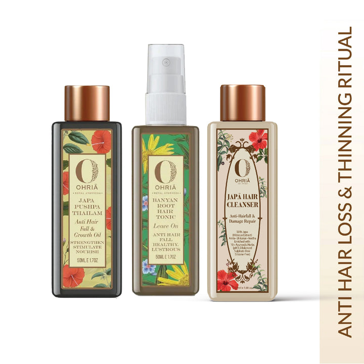 Anti Hair Loss & Thinning Ritual OHRIA AYURVEDA