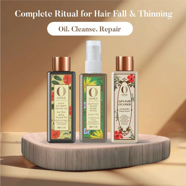 Anti Hair Loss & Thinning Ritual OHRIA AYURVEDA