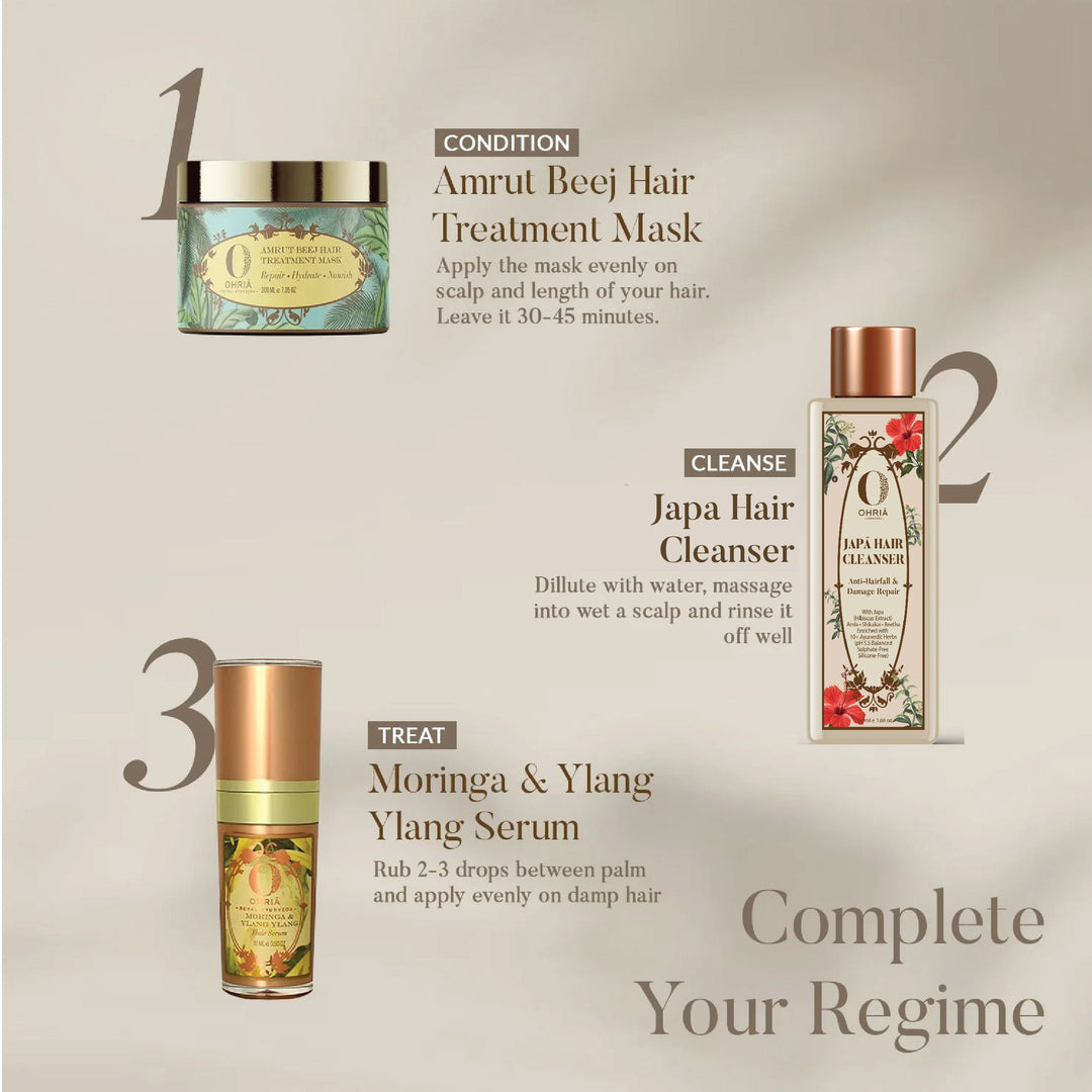 Amrut Beej Hair Treatment Mask - Hair Spa OHRIA AYURVEDA