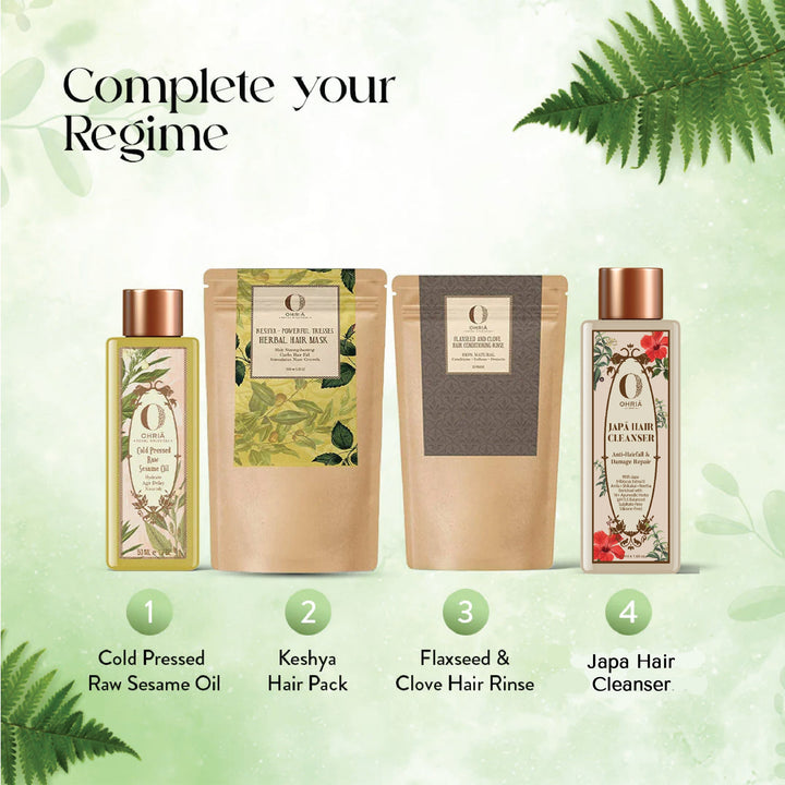 Cold Pressed Raw Sesame Oil- Nourishing and Strengthening OHRIA AYURVEDA