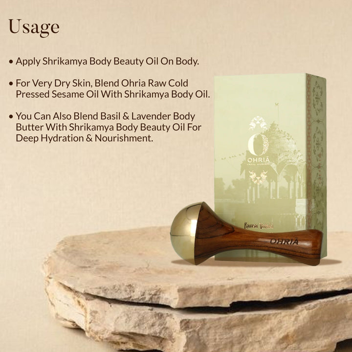 Kansa Body Massage Wand OHRIA AYURVEDA