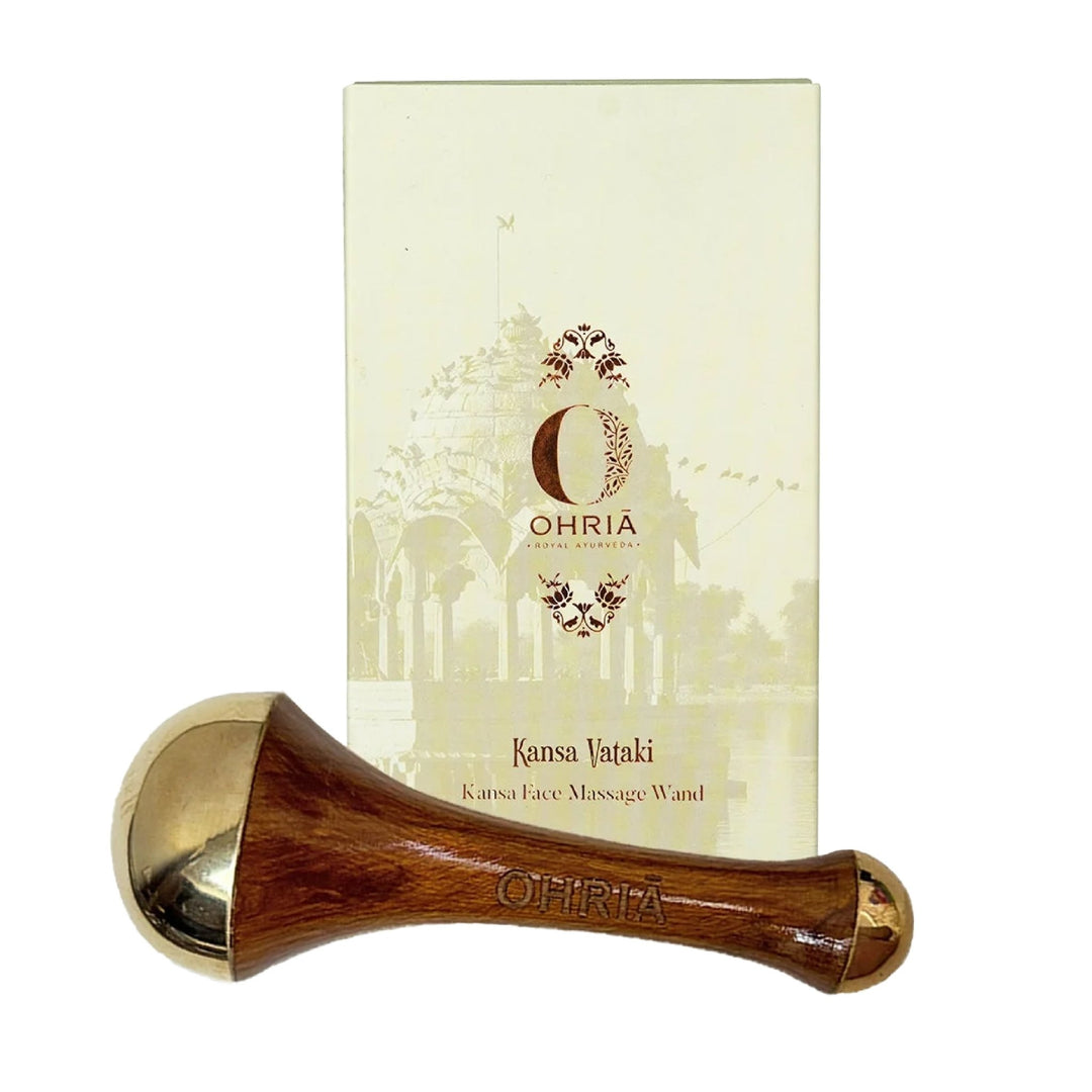 Kansa Face/Head Massage Wand- Face Sculpting OHRIA AYURVEDA