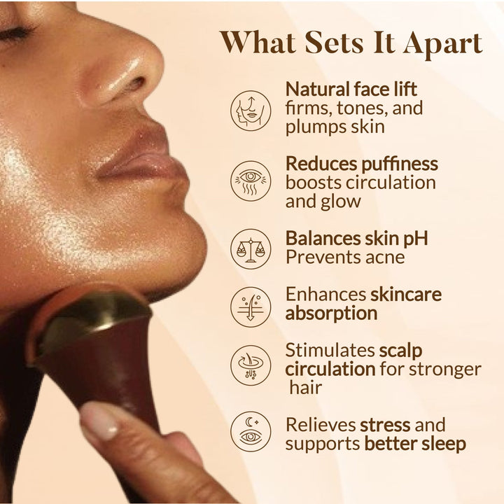 Kansa Face/Head Massage Wand- Face Sculpting OHRIA AYURVEDA