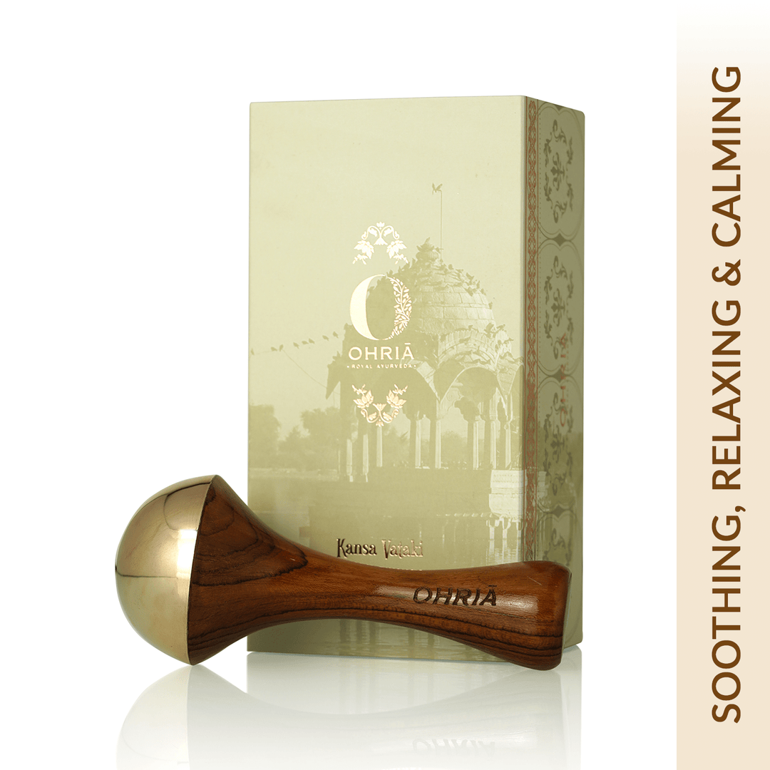 Kansa Foot Massage Wand- Relaxing OHRIA AYURVEDA