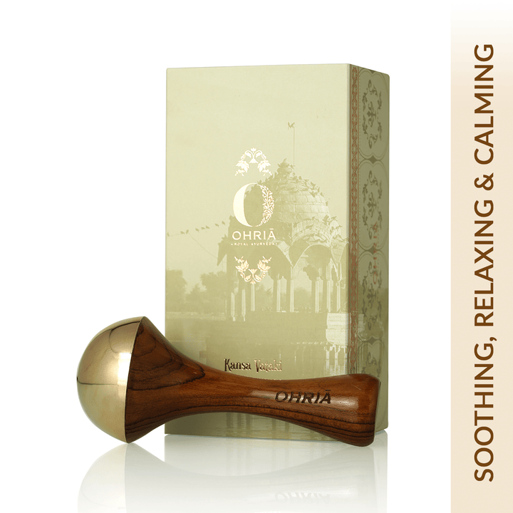 Kansa Foot Massage Wand- Relaxing OHRIA AYURVEDA