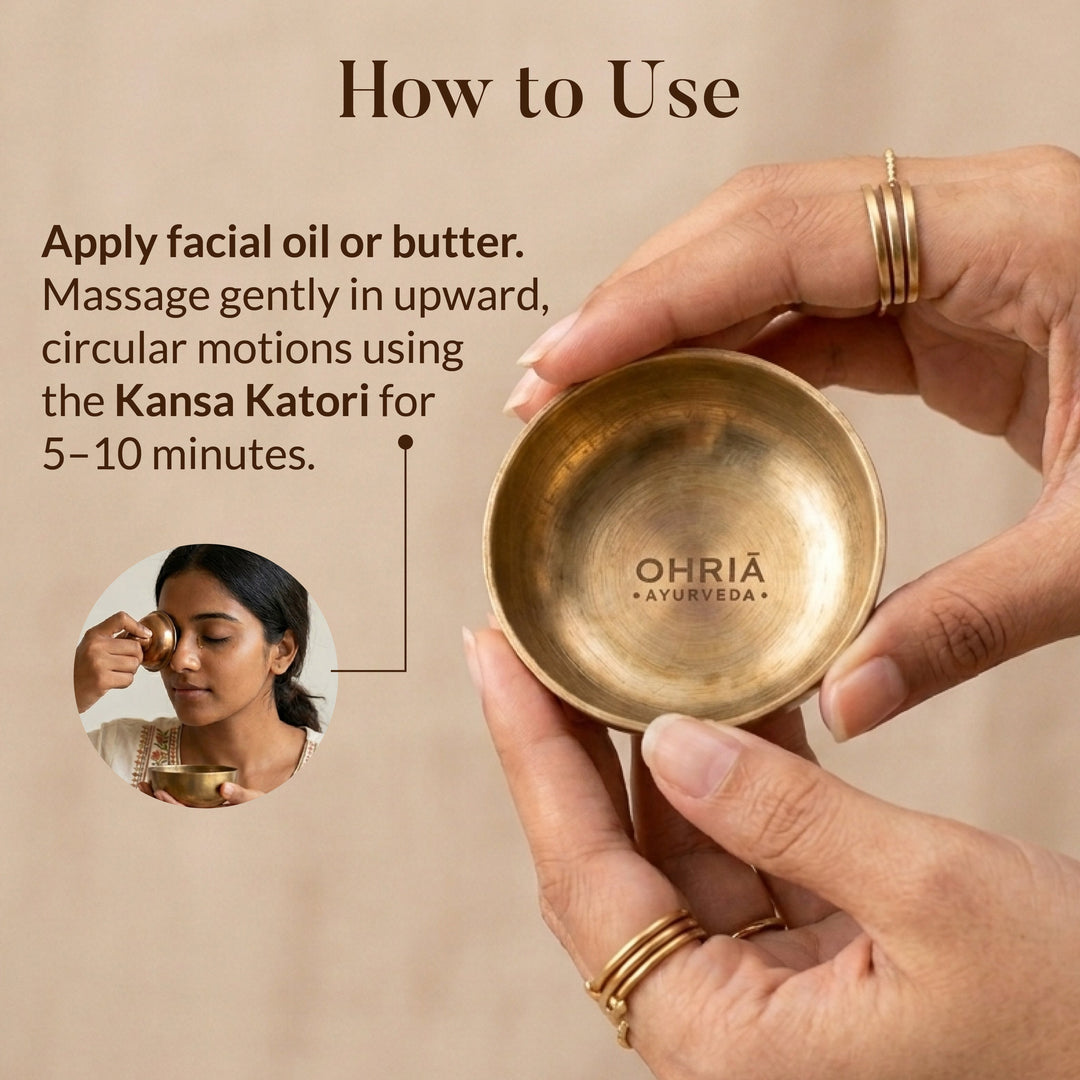 Kansa Katori- Beauty Bowl OHRIA AYURVEDA