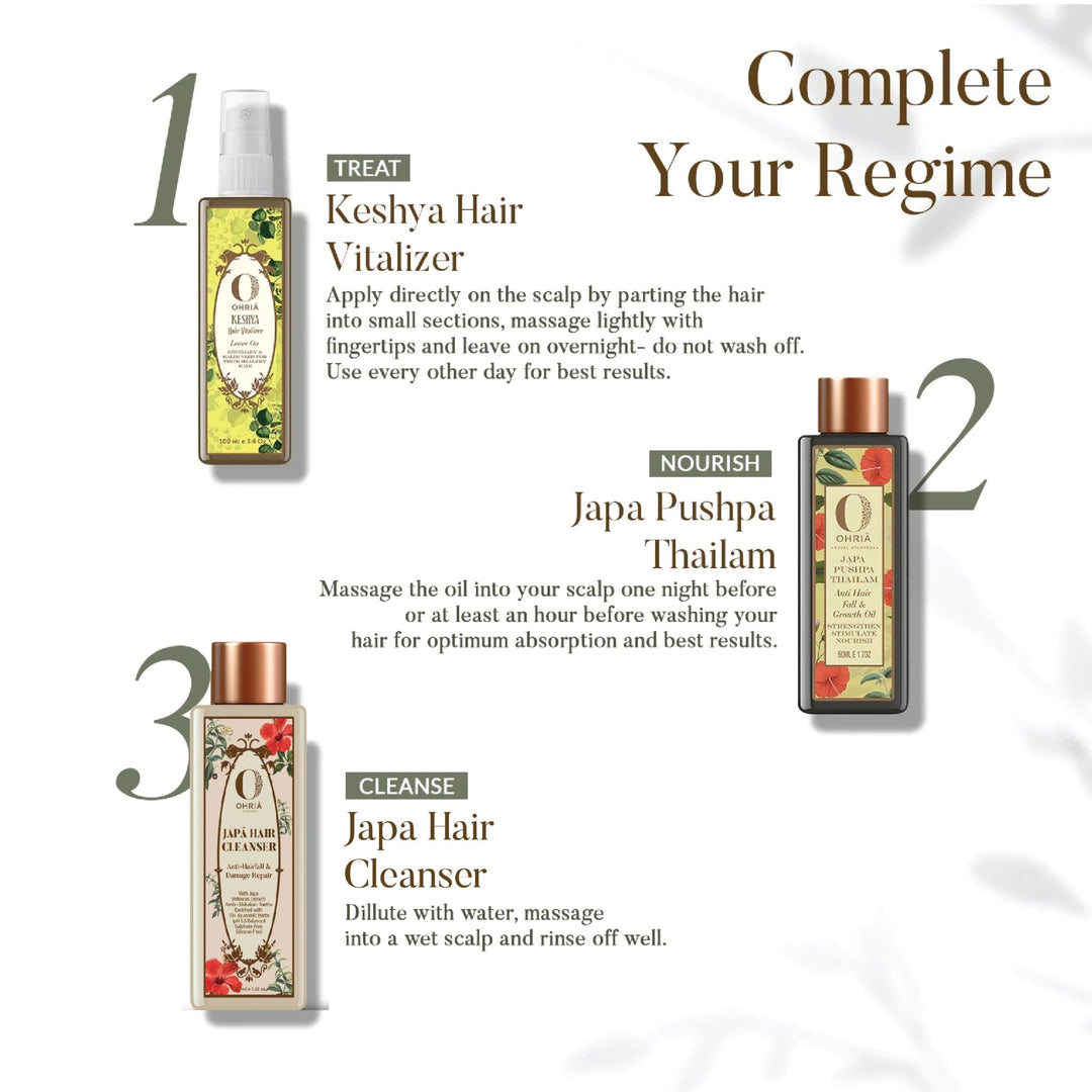 Keshya Hair Vitalizer -Hair Growth Serum OHRIA AYURVEDA