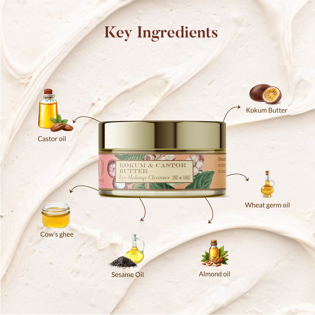 Kokum And Castor Butter - Cleansing Balm OHRIA AYURVEDA