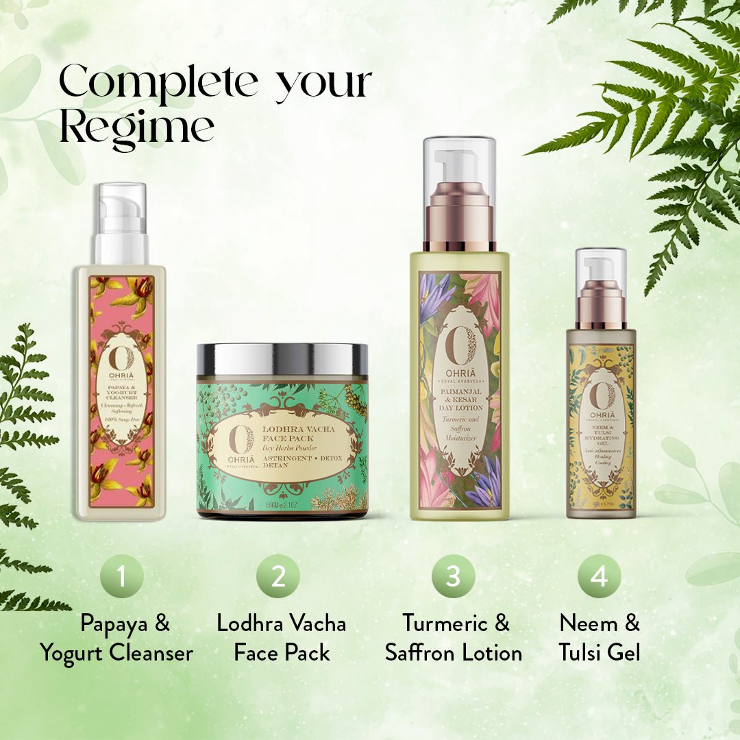 LODHRA VACHA FACE MASK - Anti Acne OHRIA AYURVEDA