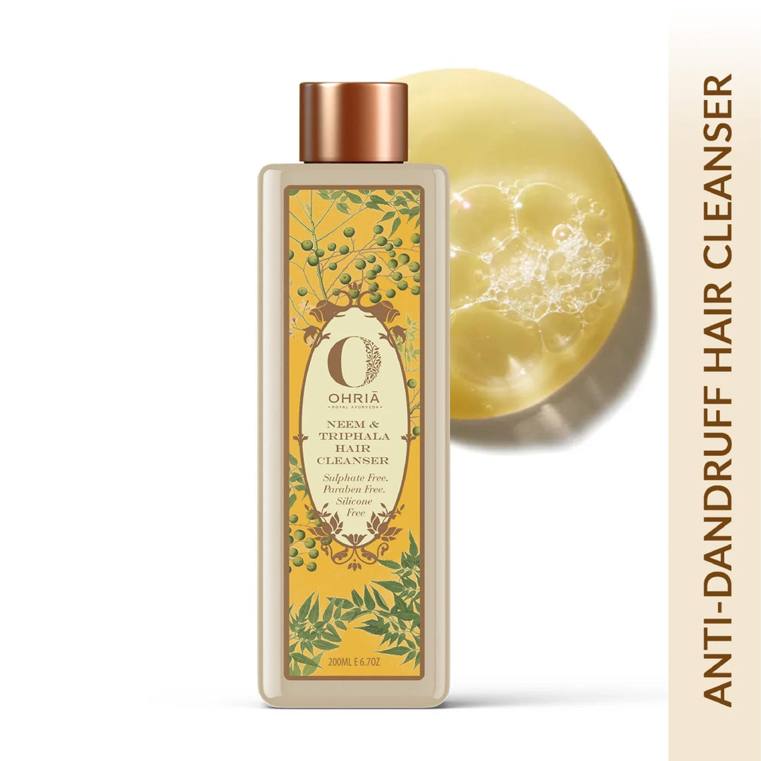Neem & Triphala Hair Cleanser- Anti-Dandruff OHRIA AYURVEDA