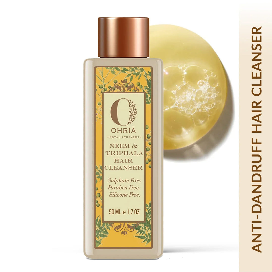 Neem & Triphala Hair Cleanser- Anti-Dandruff OHRIA AYURVEDA