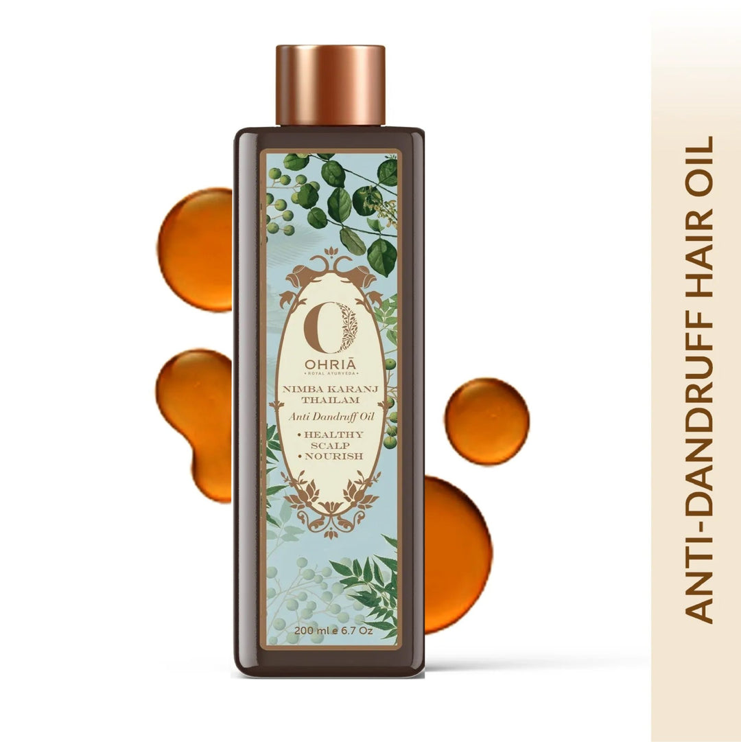 Anti Dandruff Oil Crafted with Neem - Ohria Ayurveda