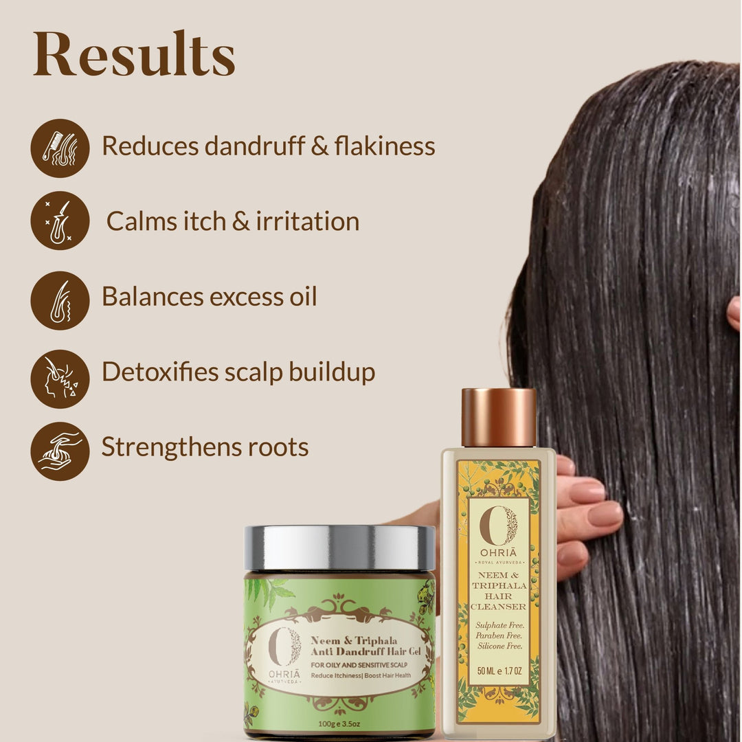 Oily & Itchy Scalp Combo OHRIA AYURVEDA