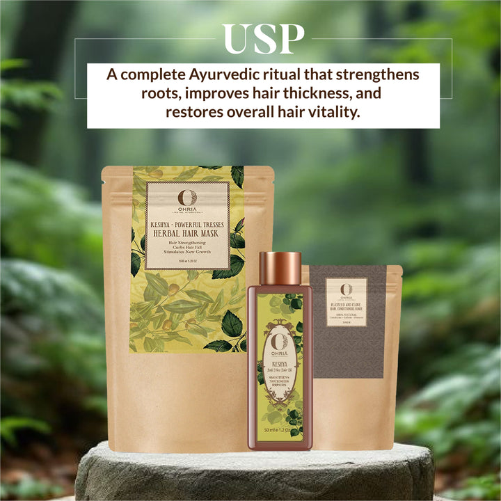 Powerful Tresses Combo OHRIA AYURVEDA