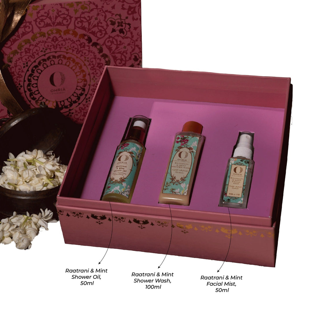 Raatrani indulegence gift box OHRIA AYURVEDA