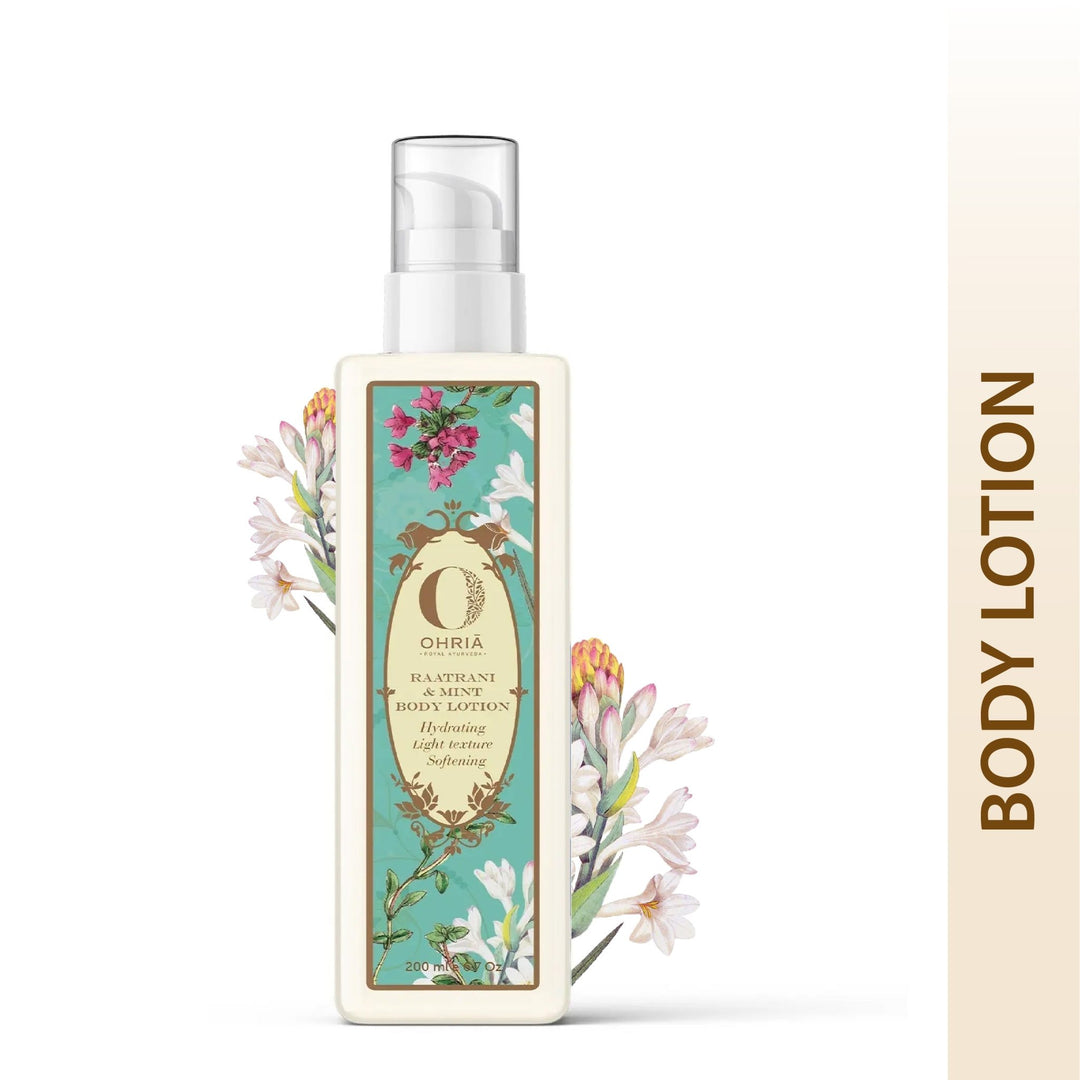 Raatrani & Mint Body Lotion OHRIA AYURVEDA