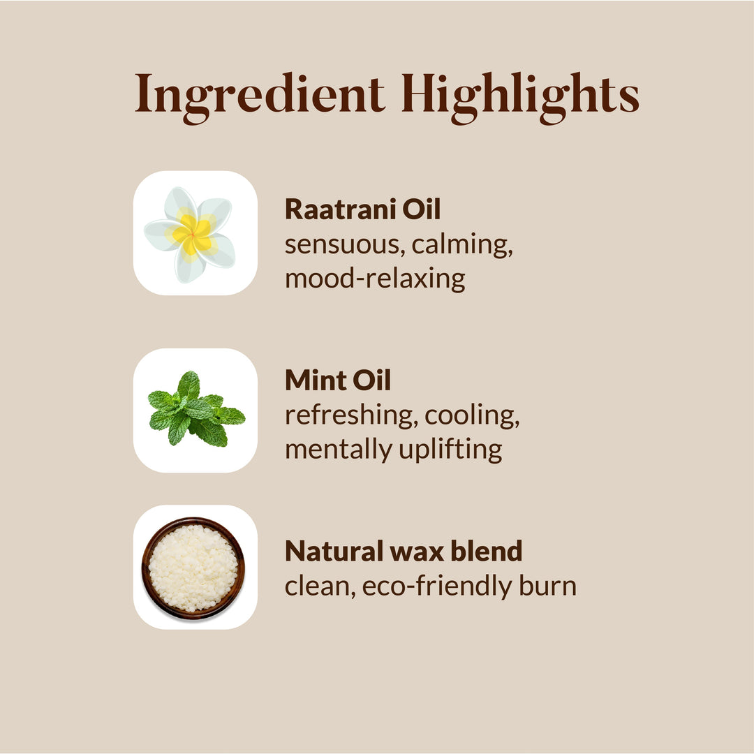 RAATRANI & MINT LUXURY COPPER DIYA CANDLE OHRIA AYURVEDA