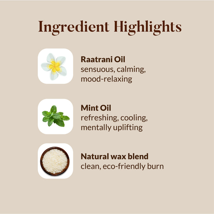 RAATRANI & MINT LUXURY COPPER DIYA CANDLE OHRIA AYURVEDA