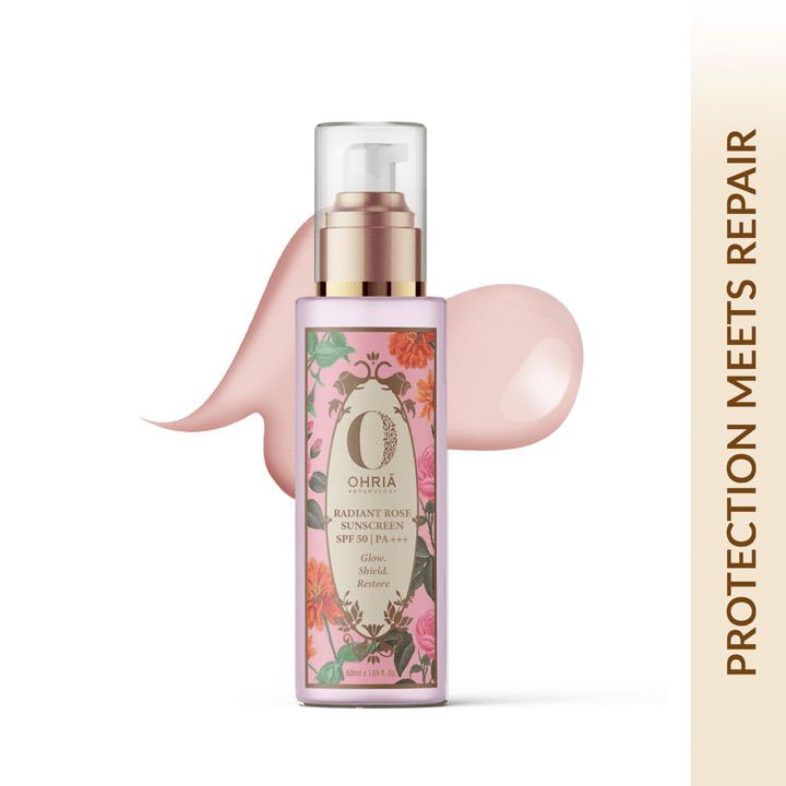 Radiant Rose Sunscreen OHRIA AYURVEDA