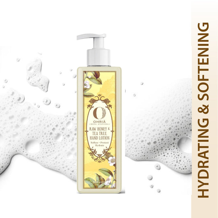 Raw Honey & Tea Tree Hand Lotion OHRIA AYURVEDA