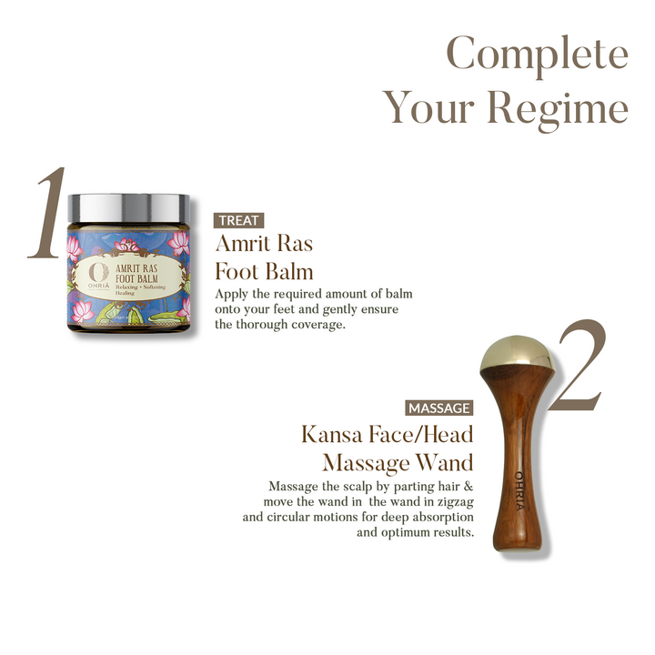 Amrit Ras Foot Balm - Relaxing & Softening OHRIA AYURVEDA
