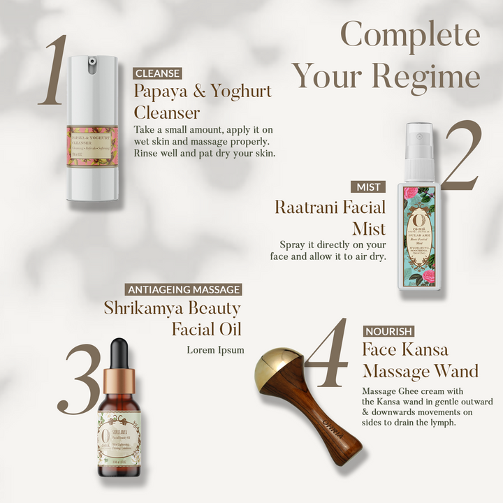 Shrikamya Facial Beauty Oil- Skin Brightening OHRIA AYURVEDA