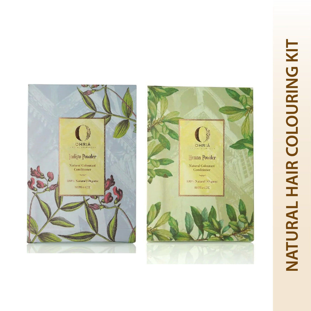Natural Hair Colouring Kit OHRIA AYURVEDA