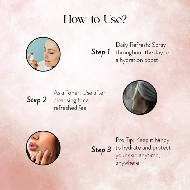 Rose Facial Mist- Face Toning OHRIA AYURVEDA
