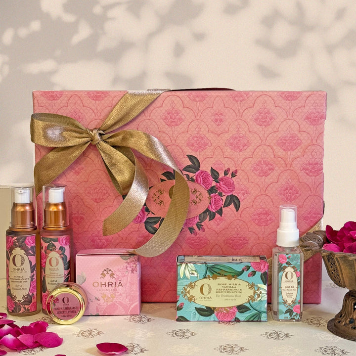 Rosa Indulgence Gift Box OHRIA AYURVEDA