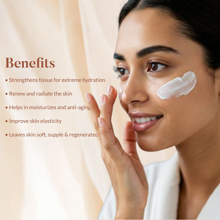 Rose & Pomegranate Cream - Day long hydration OHRIA AYURVEDA