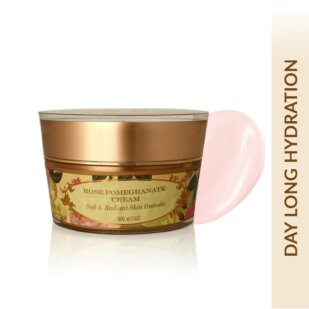 Rose & Pomegranate Cream - Day long hydration OHRIA AYURVEDA