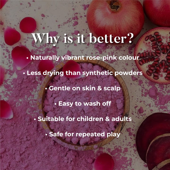 Rose & Pomegranate Natural Holi Color OHRIA AYURVEDA