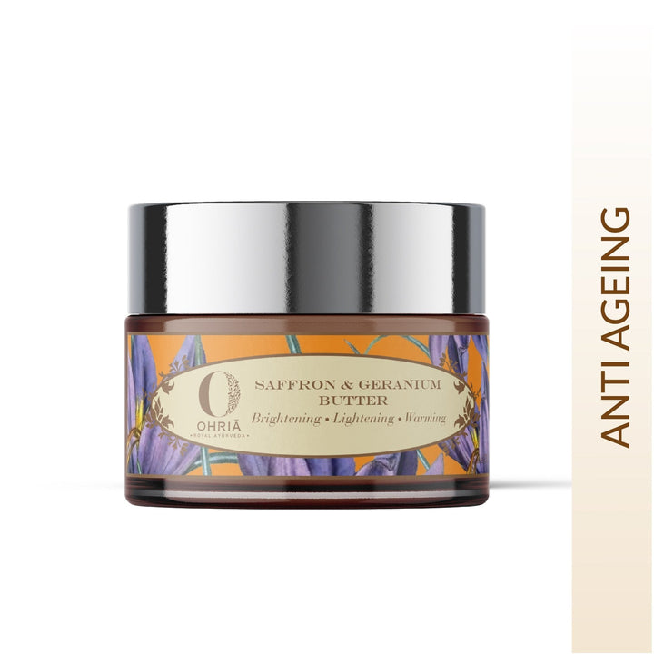 Saffron & Geranium Butter - Anti Ageing OHRIA AYURVEDA