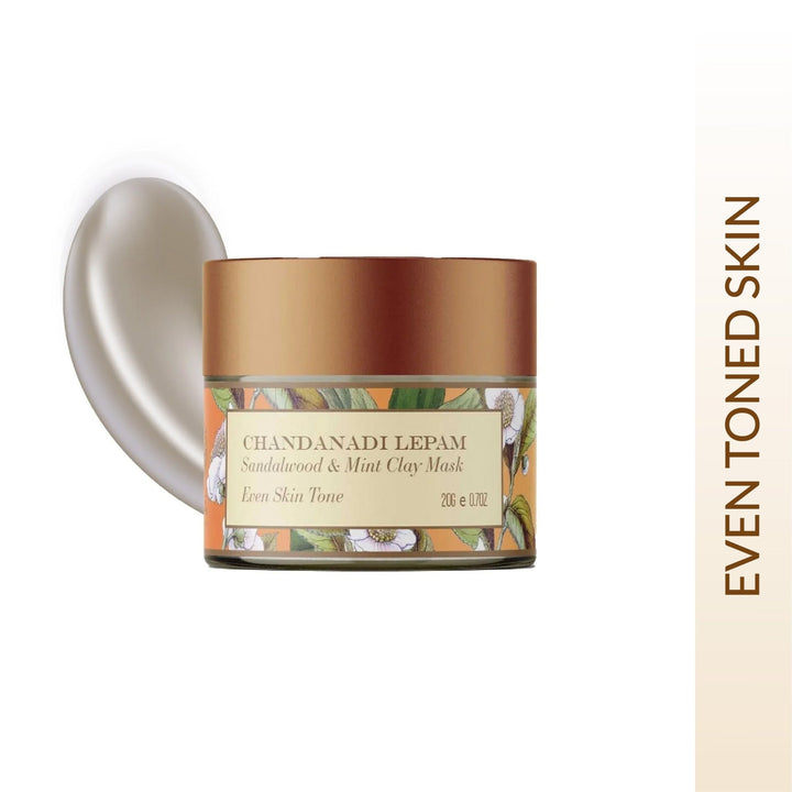 Sandalwood and Mint Clay Mask - Even Toned skin OHRIA AYURVEDA