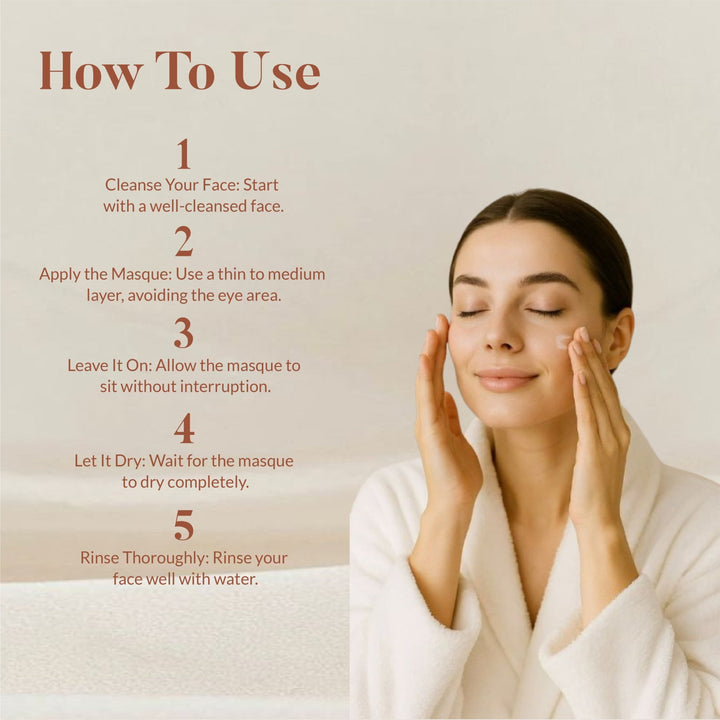 How to use Sandalwood and Mint Clay Mask - OHRIA AYURVEDA