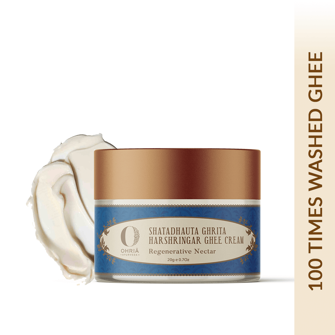 Shatadhauta Ghrita Harshringar Ghee Cream- Intense/Deep Nourishment OHRIA AYURVEDA