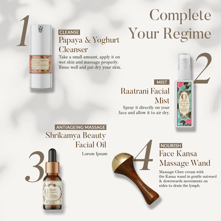 Shrikamya Facial Beauty Oil- Skin Brightening OHRIA AYURVEDA