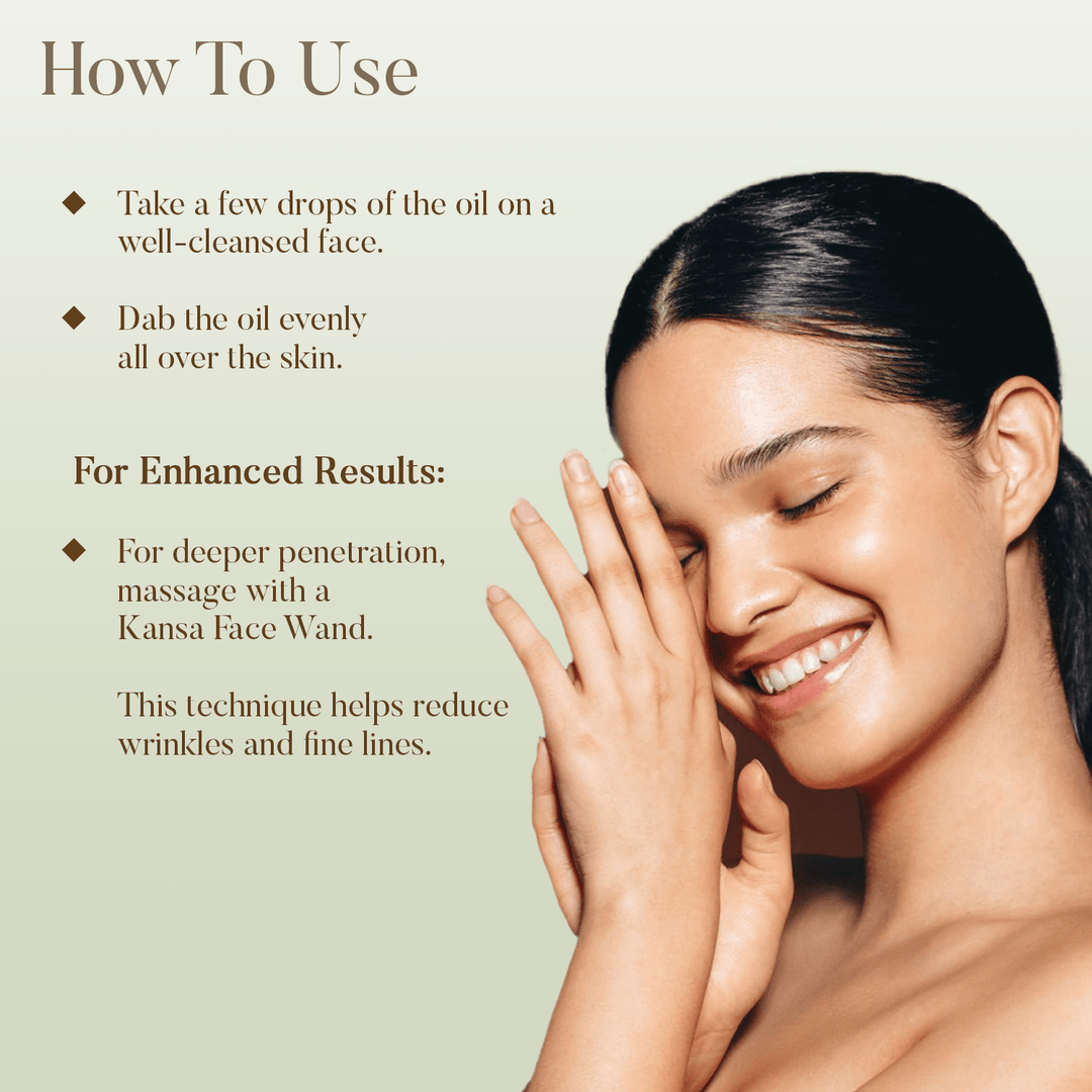 Shrikamya Facial Beauty Oil- Skin Brightening OHRIA AYURVEDA