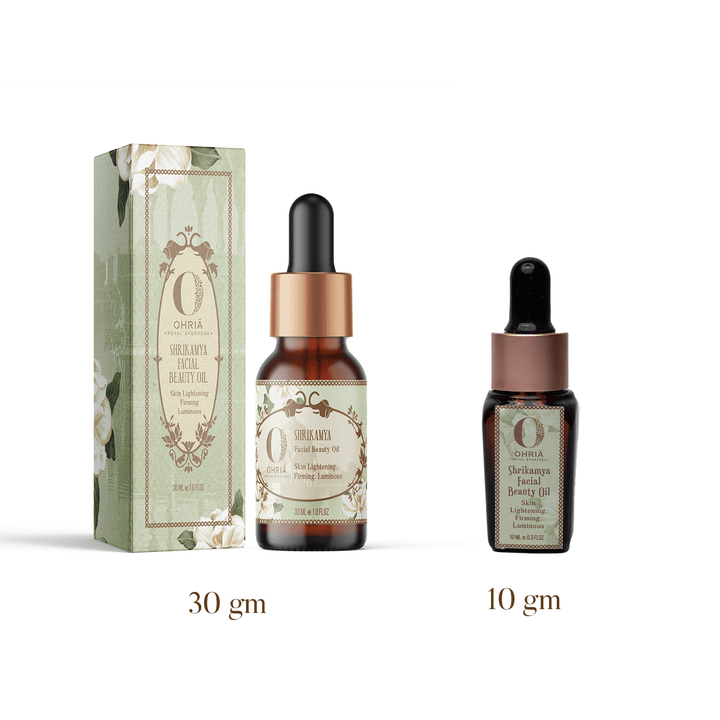 Shrikamya Facial Beauty Oil- Skin Brightening OHRIA AYURVEDA