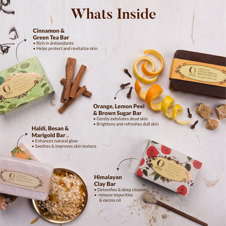 Luxury Soap Collection OHRIA AYURVEDA