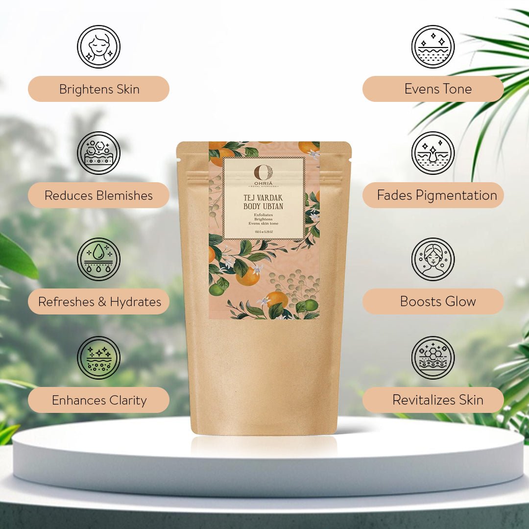 Tej Vardak Body Ubtan- Exfoliating Pack OHRIA AYURVEDA