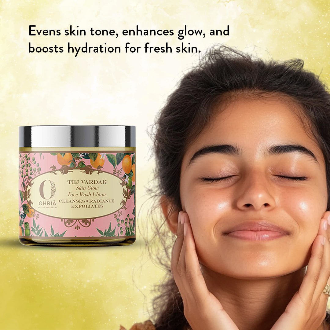 TEJ VARDAK CLEANSER- Glowing Scrub OHRIA AYURVEDA