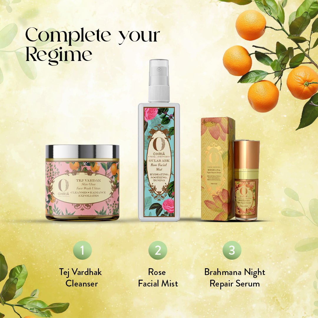 TEJ VARDAK CLEANSER- Glowing Scrub OHRIA AYURVEDA