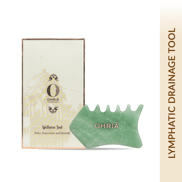 The Ultimate Skin & Hair Growth Tool- Lymphatic Drainage OHRIA AYURVEDA