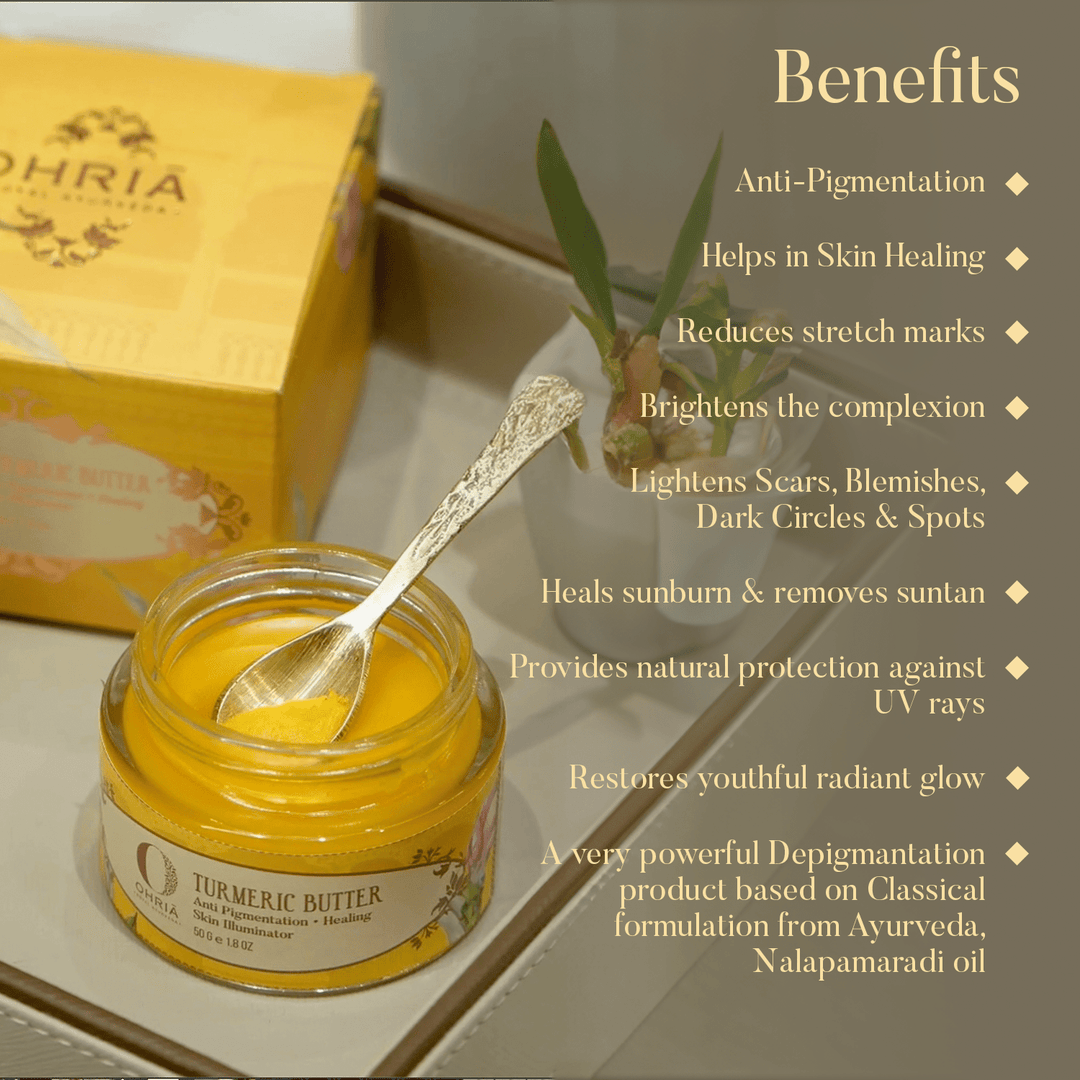 Turmeric Butter OHRIA AYURVEDA INDIA