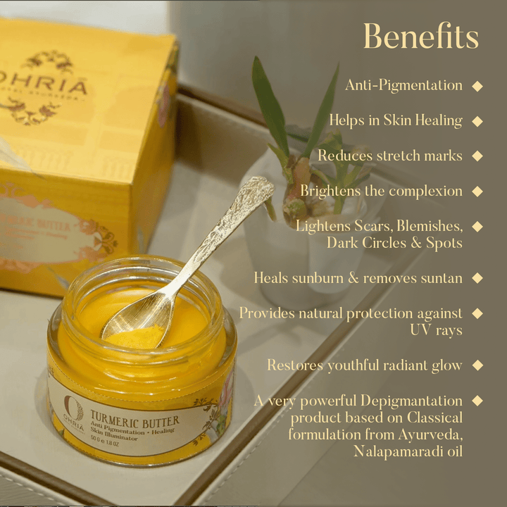 Turmeric Butter OHRIA AYURVEDA INDIA