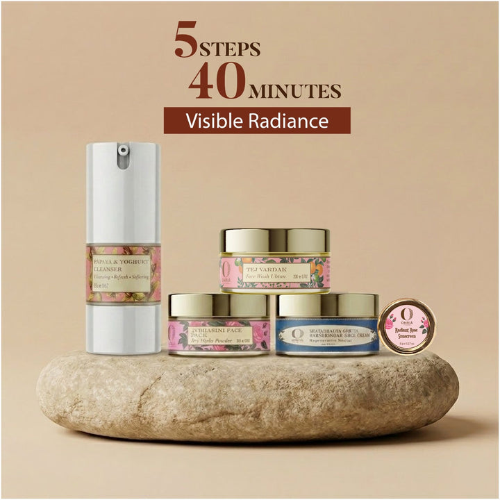 Varna De-tan & Glow Home Facial Kit - OHRIA AYURVEDA
