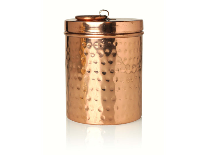 Raatrani & Mint Luxury Copper/Brass Candle - OHRIA AYURVEDA