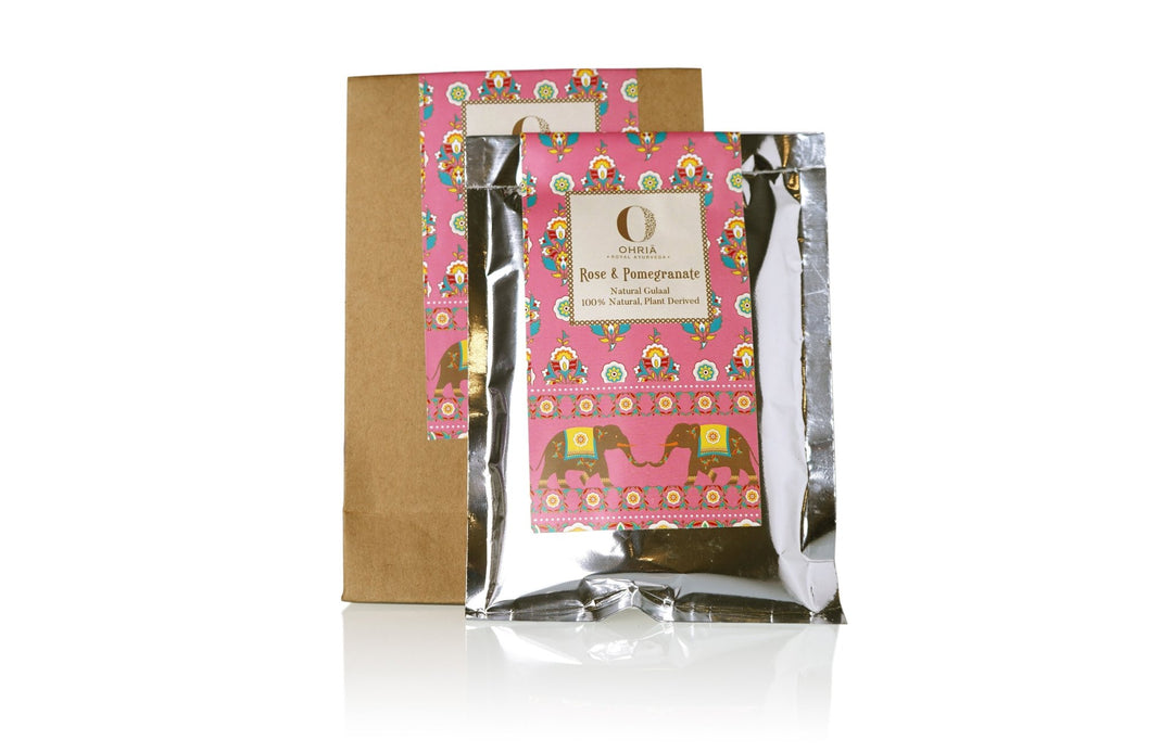 Natural Gulaal Holi Colors Gift Box -OHRIA AYURVEDA 