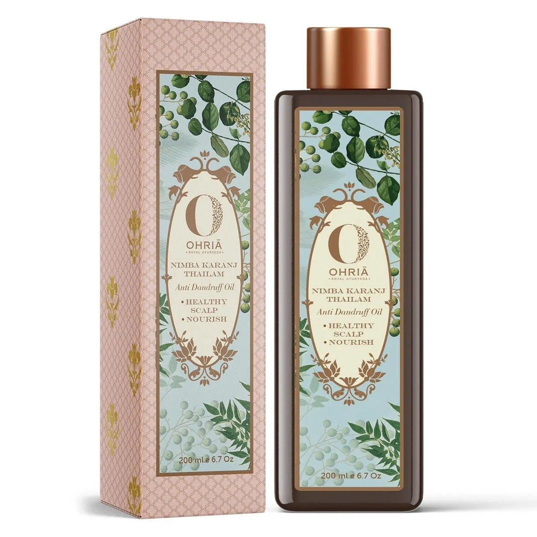 Anti Dandruff Hair Oil | Ohria Ayurveda